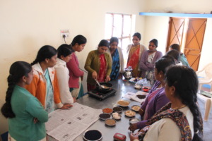 Herbal medicine preparation during the programme