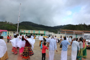 Traditional Badaga dance by programme participants