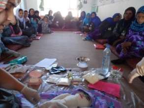 Group Receiving BLiSS Training