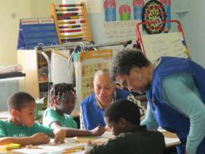 Low-income DC children being mentored by UPO FGPs