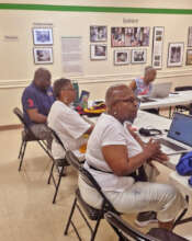 UPO Foster Grandparents, eager to study in class