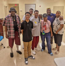 UPO Foster Grandparents and their instructors