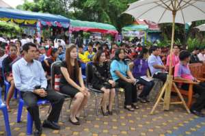 The audience at "Shop Show Share"