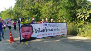 Rally a campaign on sex literacy in community