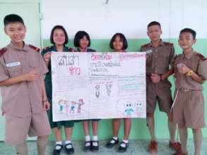 Making Kampaeng newspaper