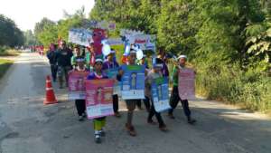 Rally a campaign on sex literacy in school