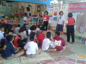 Youth advocated to their peers in Mukdaharn
