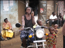 Prisca Mafabi and Her Motorbike