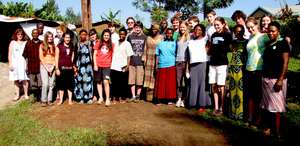 The Walt Whitman High School Interns in Buyobo, UG