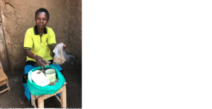 Mary Sorting Salted Fish