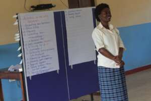 WMI Trainer Leading a Session