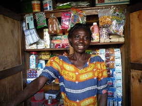 Proud shop owner