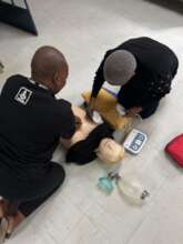 Refresher basic life support training for nurses