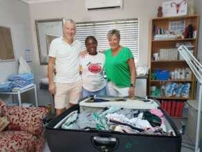 Clothing donations received by Hlokomela