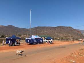 COVID-19 vaccination outreach to rural community