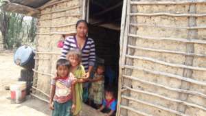 Madre e hijos Wayuu