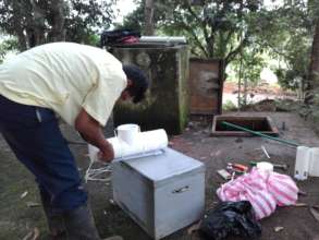 CAPS leader builds water chlorinator