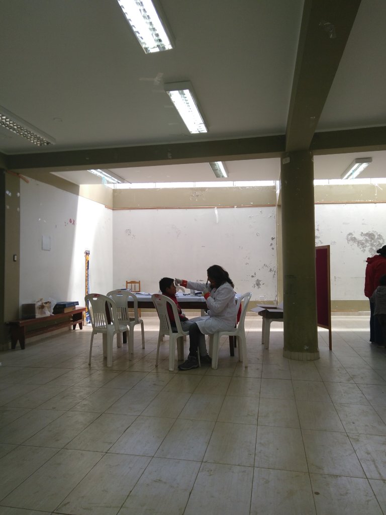 Kids checked by international doctors