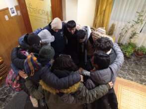 The youth group of Cerro de Pasco