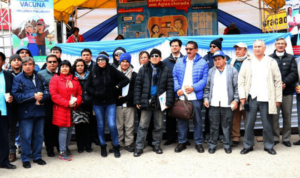 The doctors arrived in Cerro de Pasco