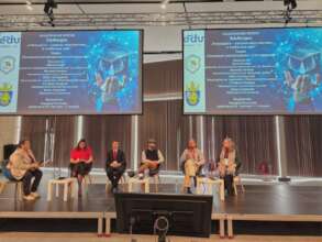 Ivan Gospodinov during EduBurgas Forum