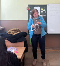 End-of-term celebration at the 71 Secondary School