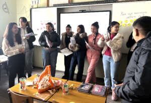 End-of-term celebration at the 75th Primary School