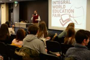Ivan Gospodinov at World Education Fair