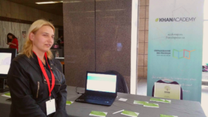 Simona Stoyanova, a geography teacher using KA