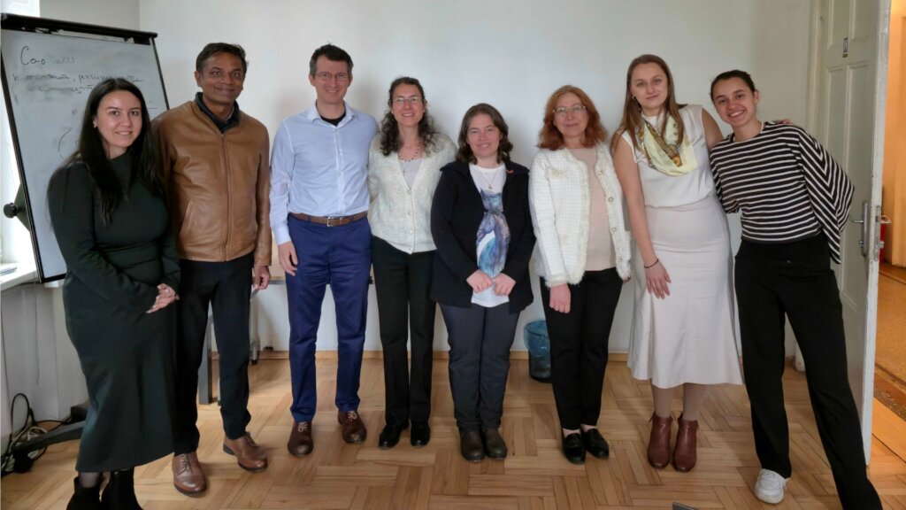 Sandeep Bapna at EwB Sofia office