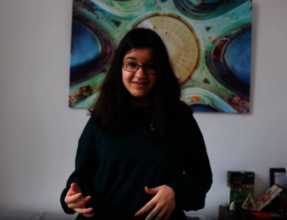 Our high school volunteer, Stanislava