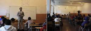 Ivan Gospodinov presenting Khan Academy