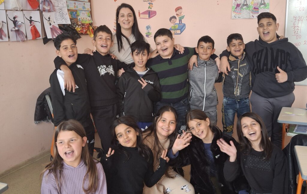 Stefka Kotliarova and her students
