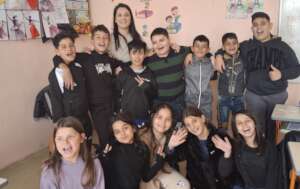 Stefka Kotliarova and her students