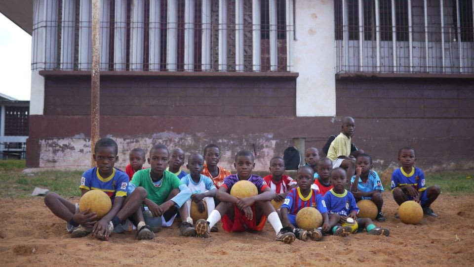 Rebuilding Liberia through play