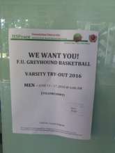 Basketball Varsity Tryout Schedule