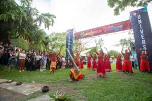 the "palihi" (blessing) to open the 75th celeb