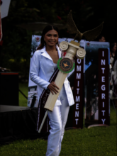 the university valedictorian 2023 with the mace
