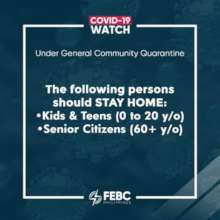 COMMUNITY QUARANTINE CURFEW