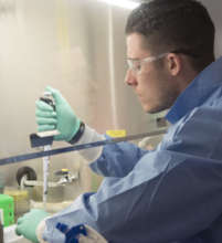 A Fulcrum researcher at work.