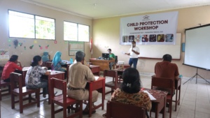 Child Protection Workshop at school