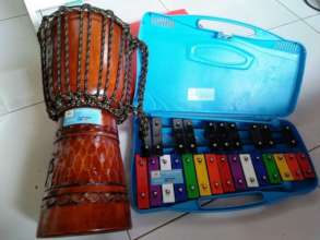 Mini music instruments