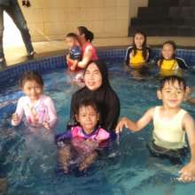 Swimming will always be children favorite activity