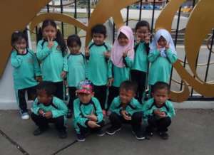 In front of Cianjur Square Park