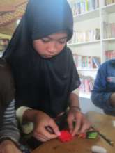 A very diligent girl
