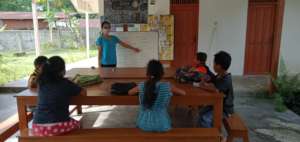 An outdoor learning spot