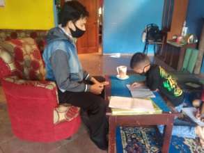 Sometimes the student learns at the teacher's home