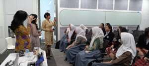 Inspiring sharing session with women engineers