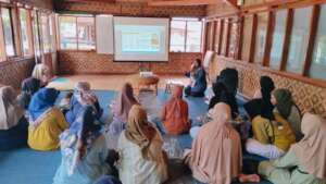 The informative session with nutritionist