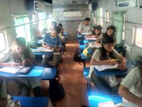 inside picture of the bus